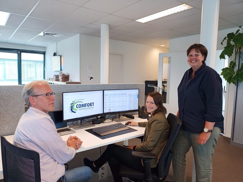 Zelf gemaakte foto, respectievelijk John den Otter, Marion Kant en Cora Teeuwen