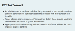 In het kort de conclusie als uitkomst van een onderzoek naar eerdere perioden van price control verricht door C.J. Neely, vice president van de St. Louis FED comité.