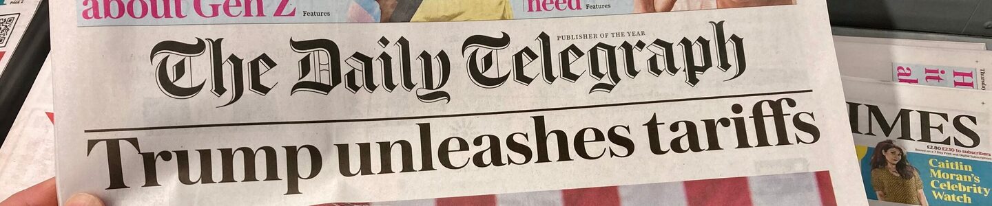 TRUMP tarievenbord (tevens als hoofdfoto)